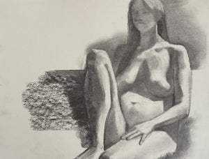 Seated Female Figure, Sarah Schwieger