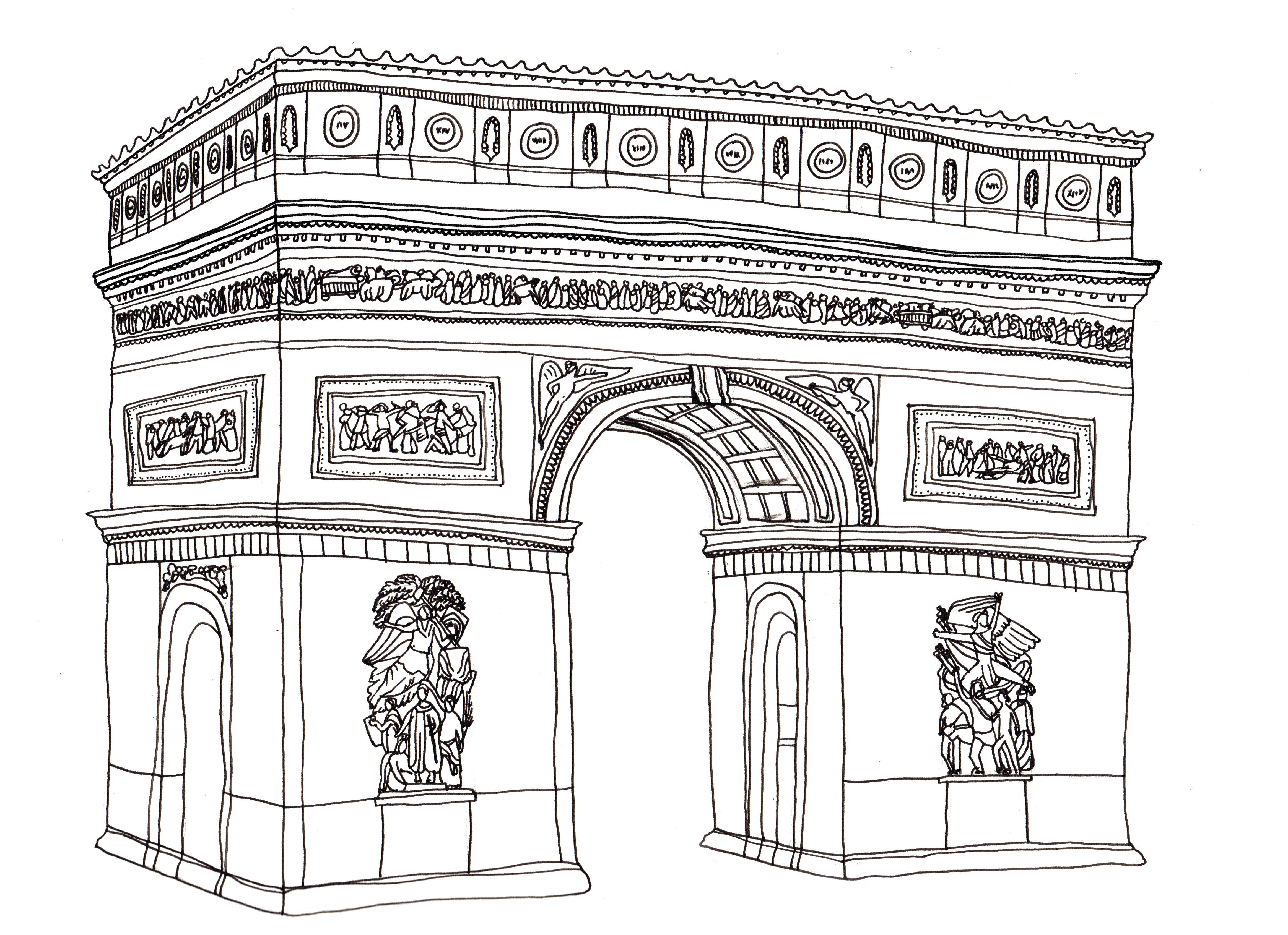 Arc de Triomphe, Sharon Rowan