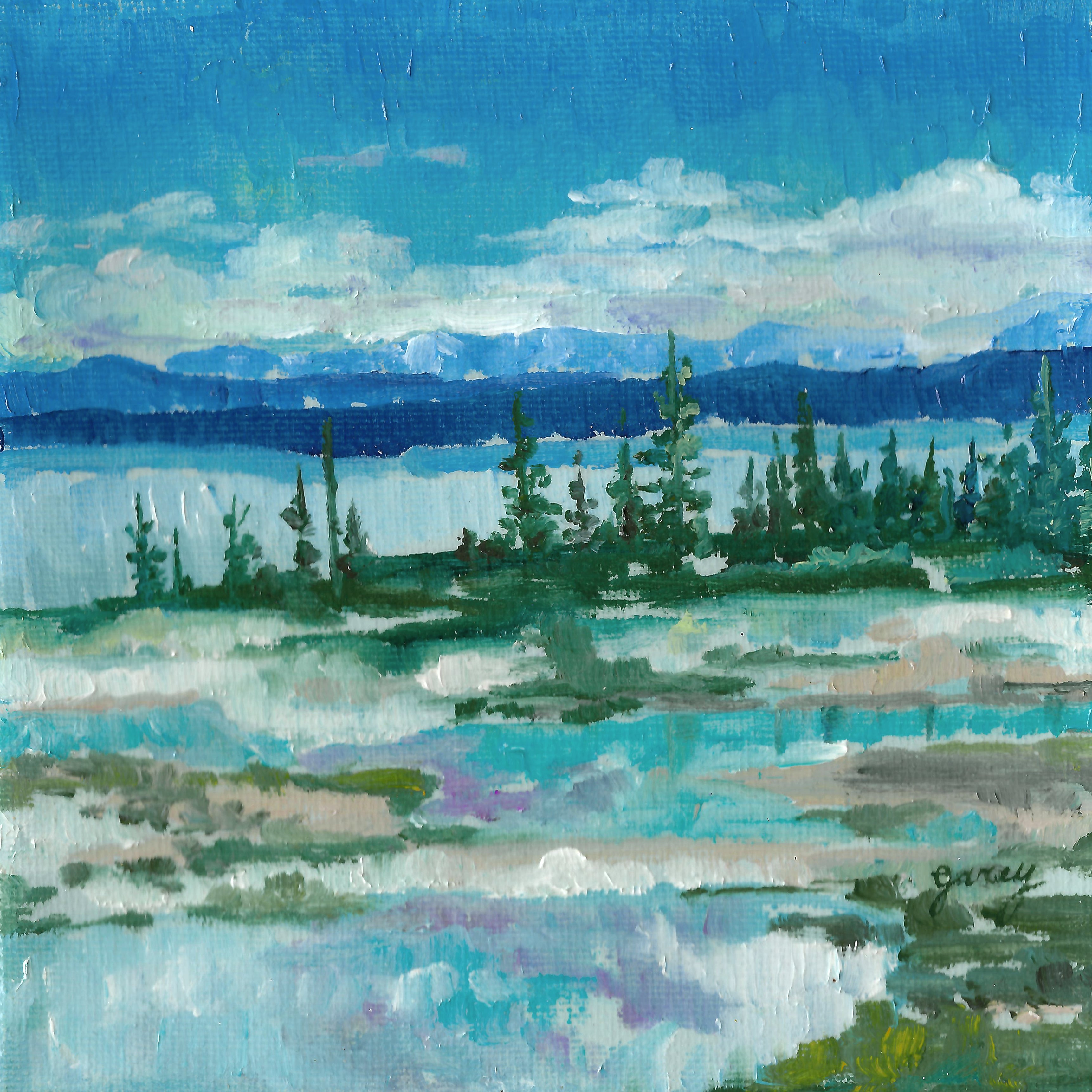 West Thumb Geyser by Maddi Garey