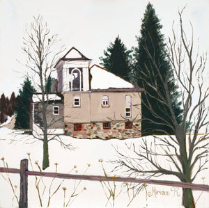 Wintry Day at the School House, Miriam Rawson