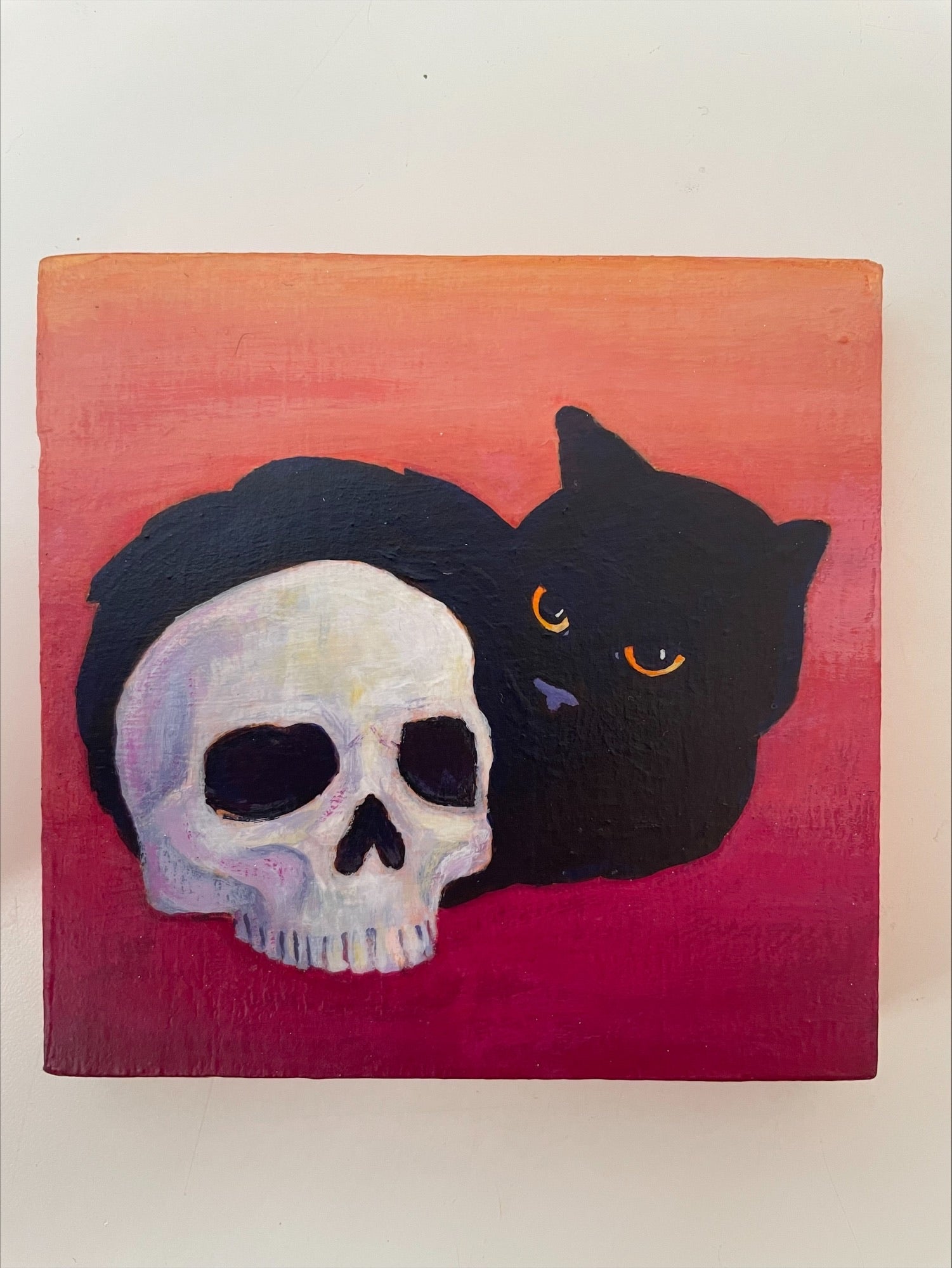 Memento Meowi (Black) by Angela Sandberg