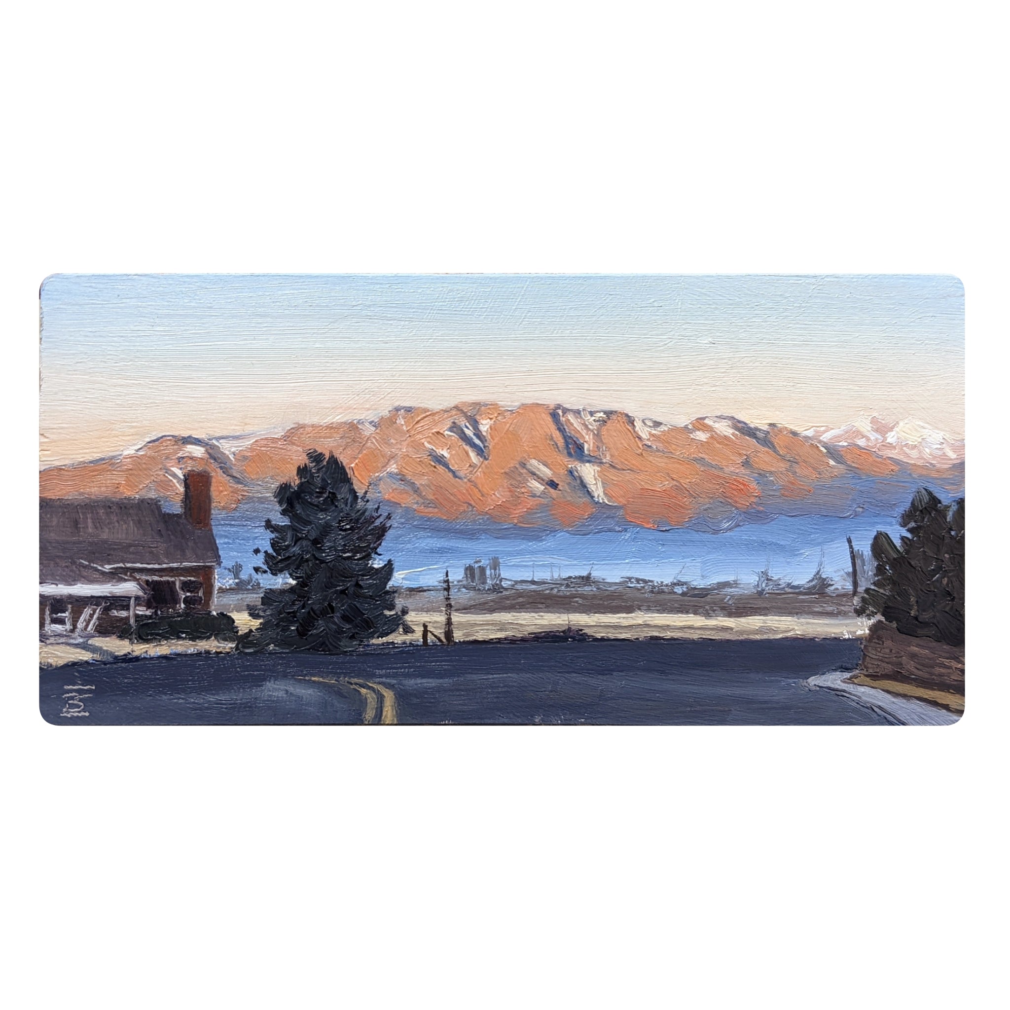 Lake Mountains, Feb 11th @ 7:34am by Bryce Samuelson