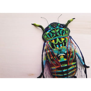 The Nostalgic Melody of the Cicada by Stephanie K. Clark