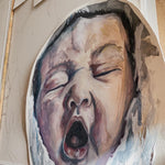 Load image into Gallery viewer, Newborn Yawn by Spencer Welch
