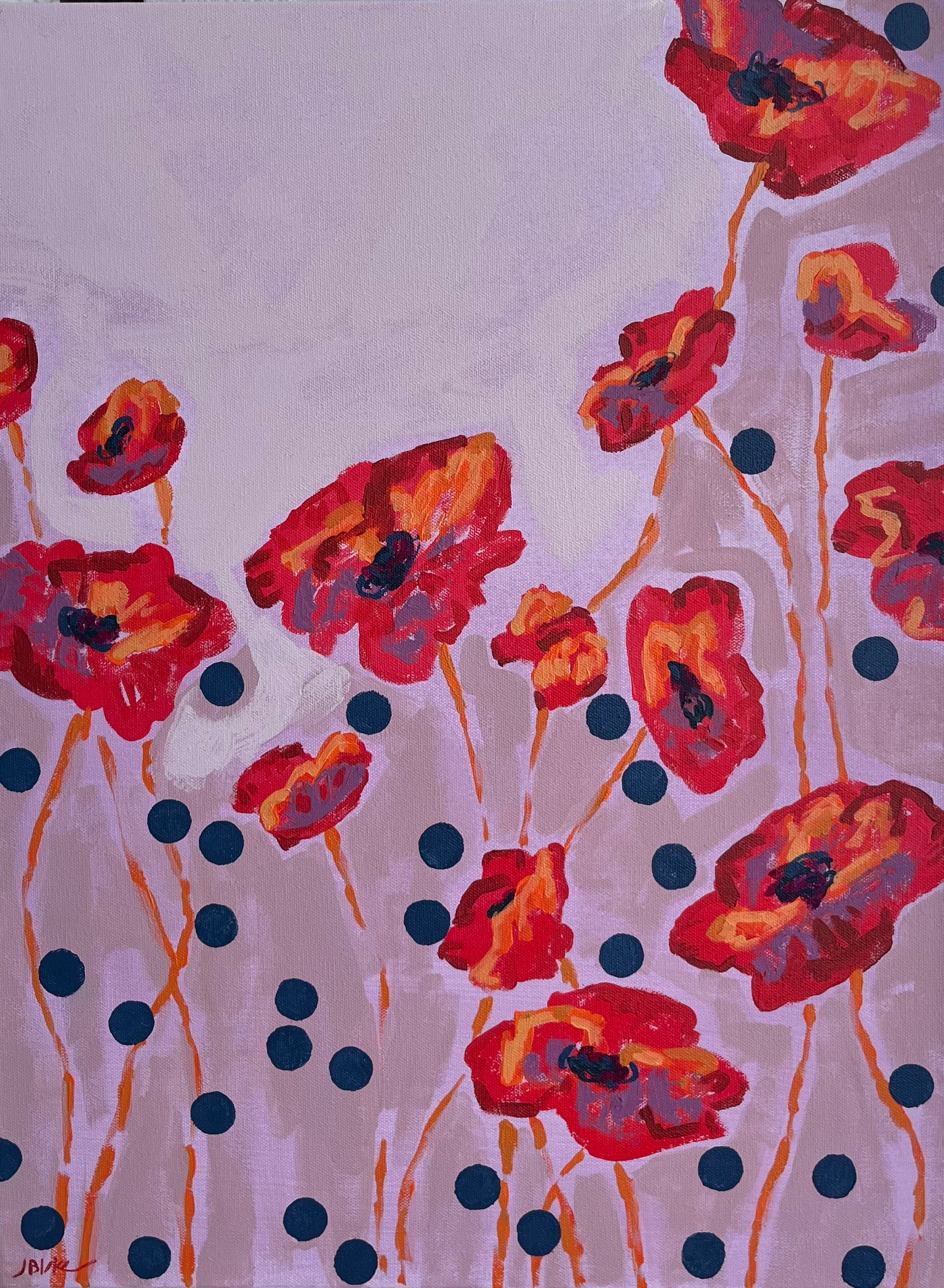 Love+Poppies+Dots by Julia Blake