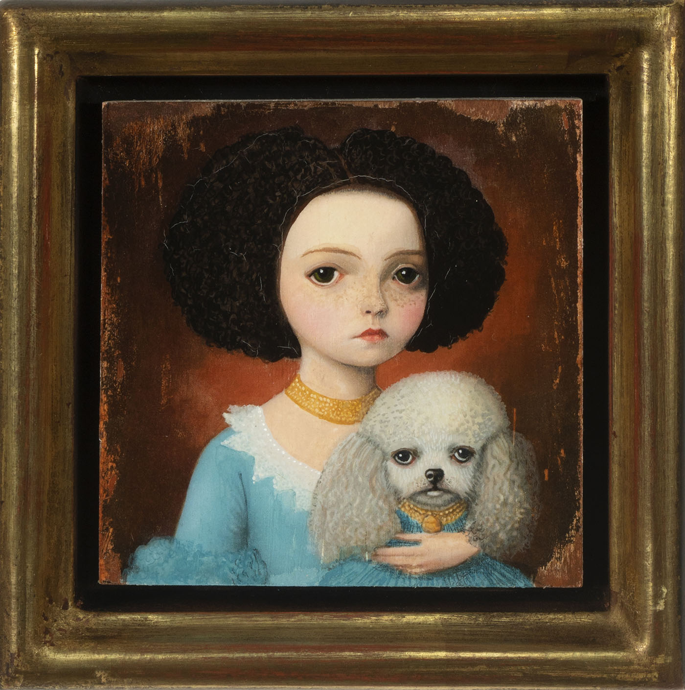 Poodle Pair by Cambria Evans