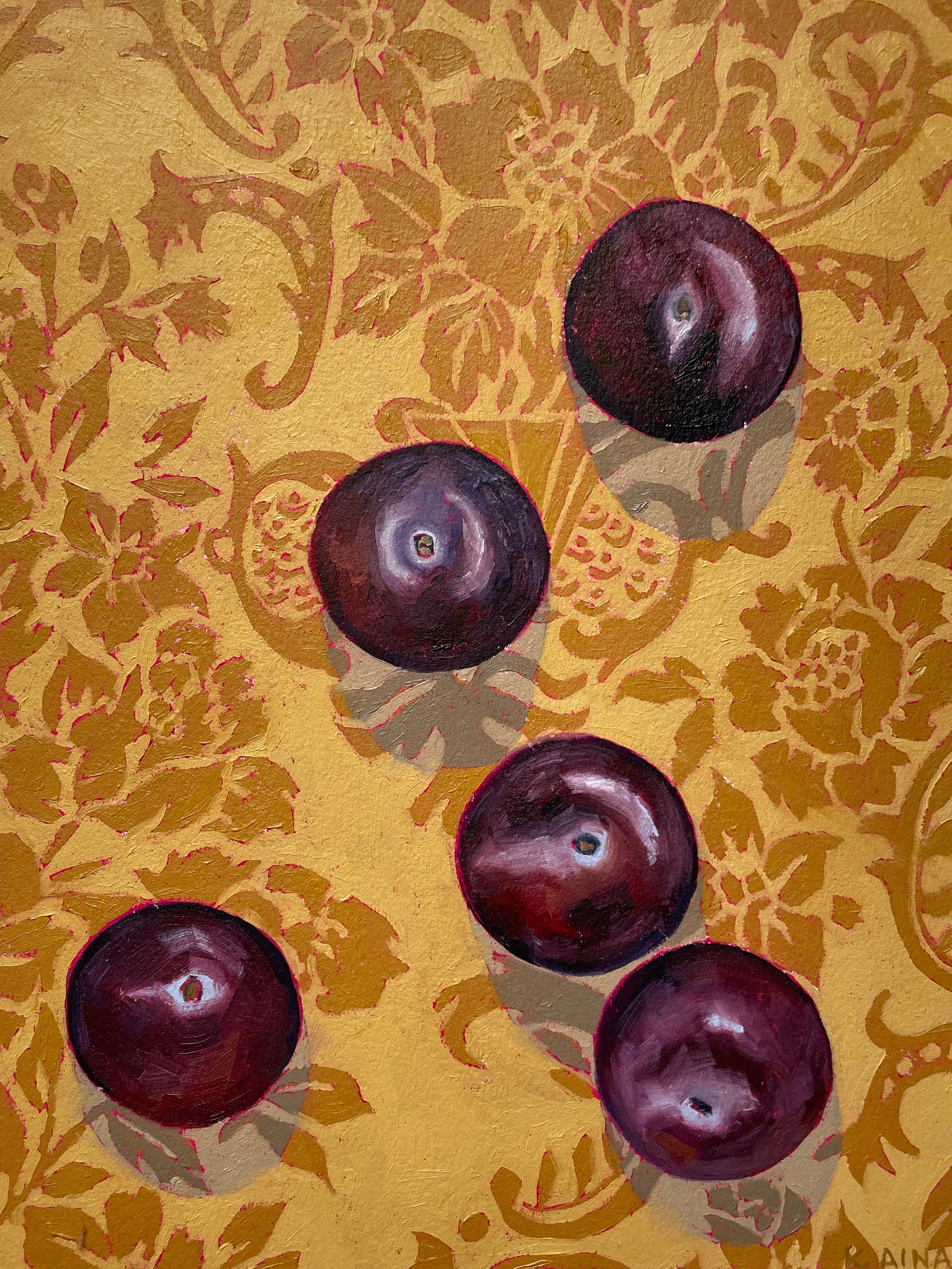 Damask Plums by Kara Aina