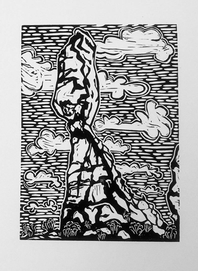 Balancing Rock by Jeanette Lukens