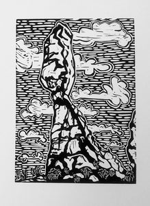 Balancing Rock by Jeanette Lukens