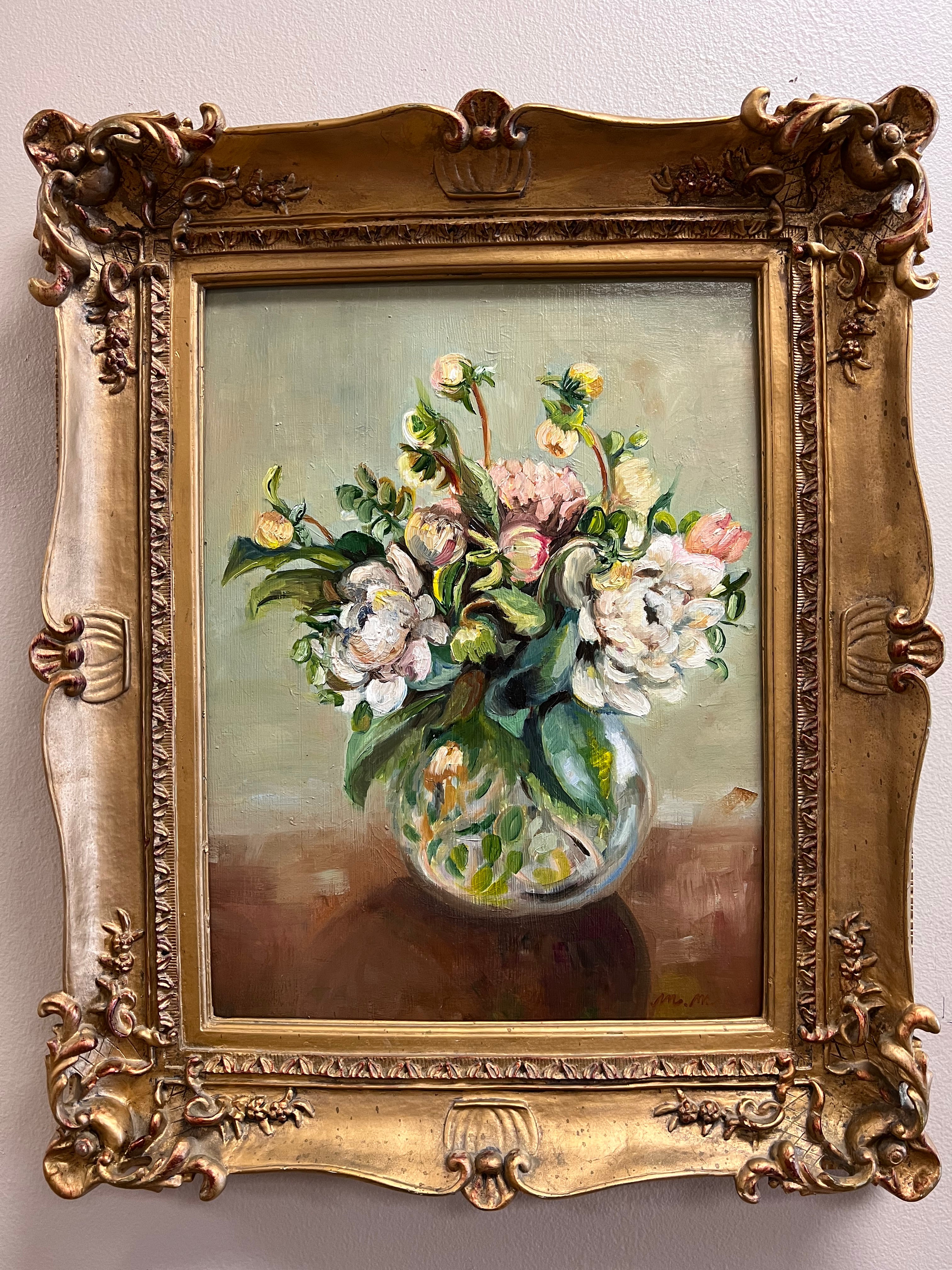 Vase of Summer Flowers by Maureen Merrell