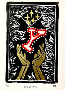 Offerings Triptych by Maddison Tenney