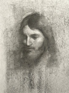 Portrait of Christ inspired by Carl Block by Henry Snell