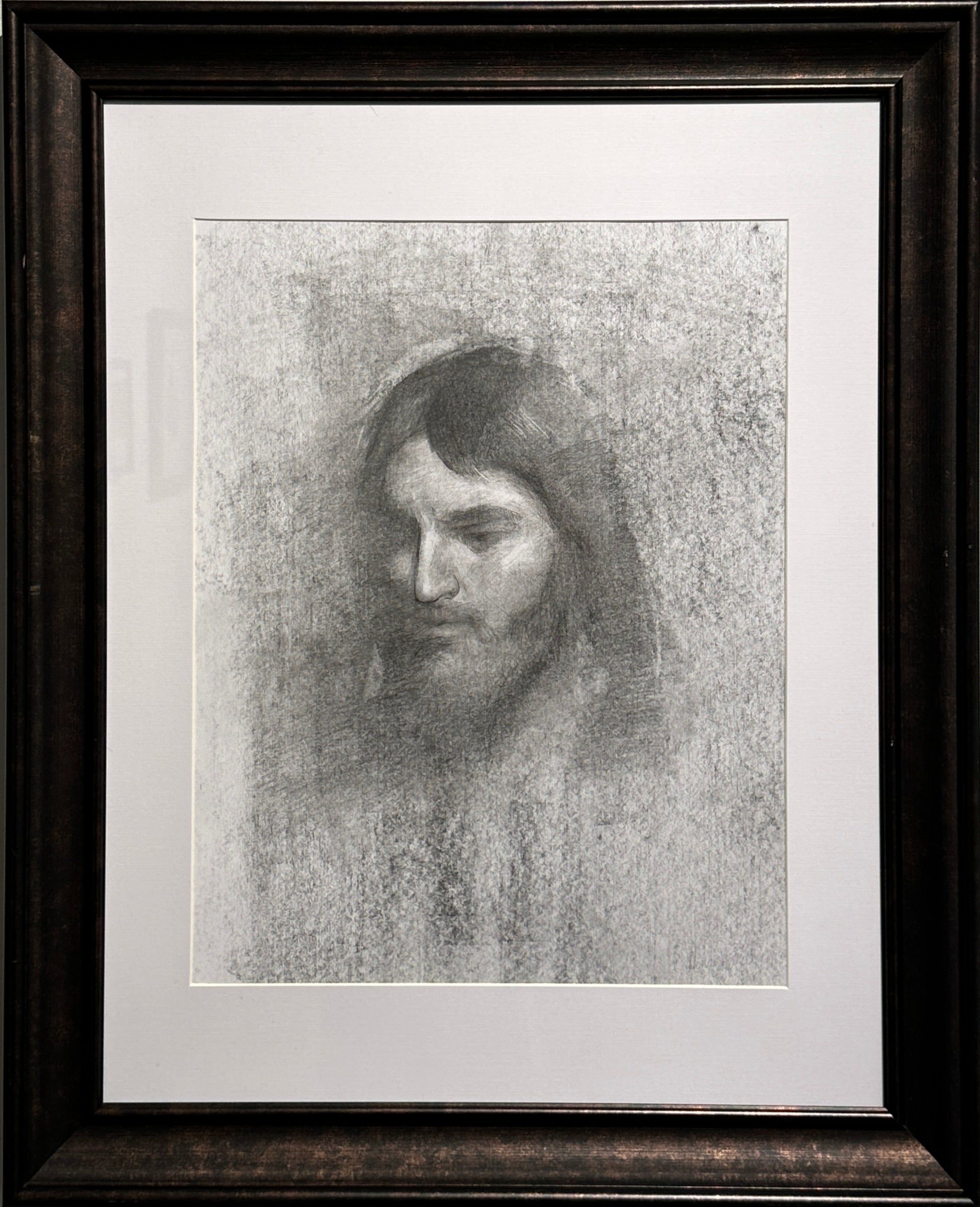 Portrait of Christ inspired by Carl Block by Henry Snell