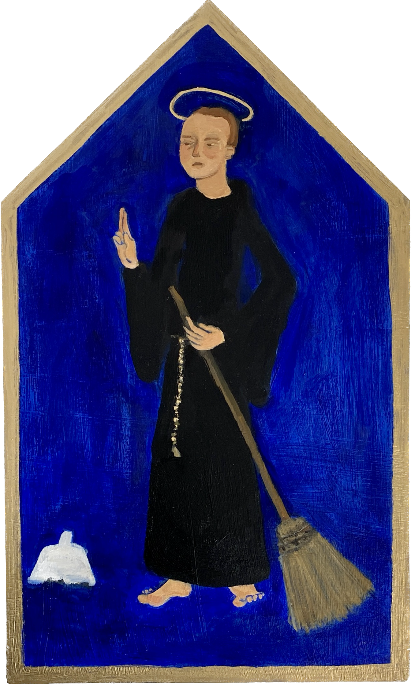 Sancti Mundani - Saint Benedict of the Perpetual Pile by Amy Buchert