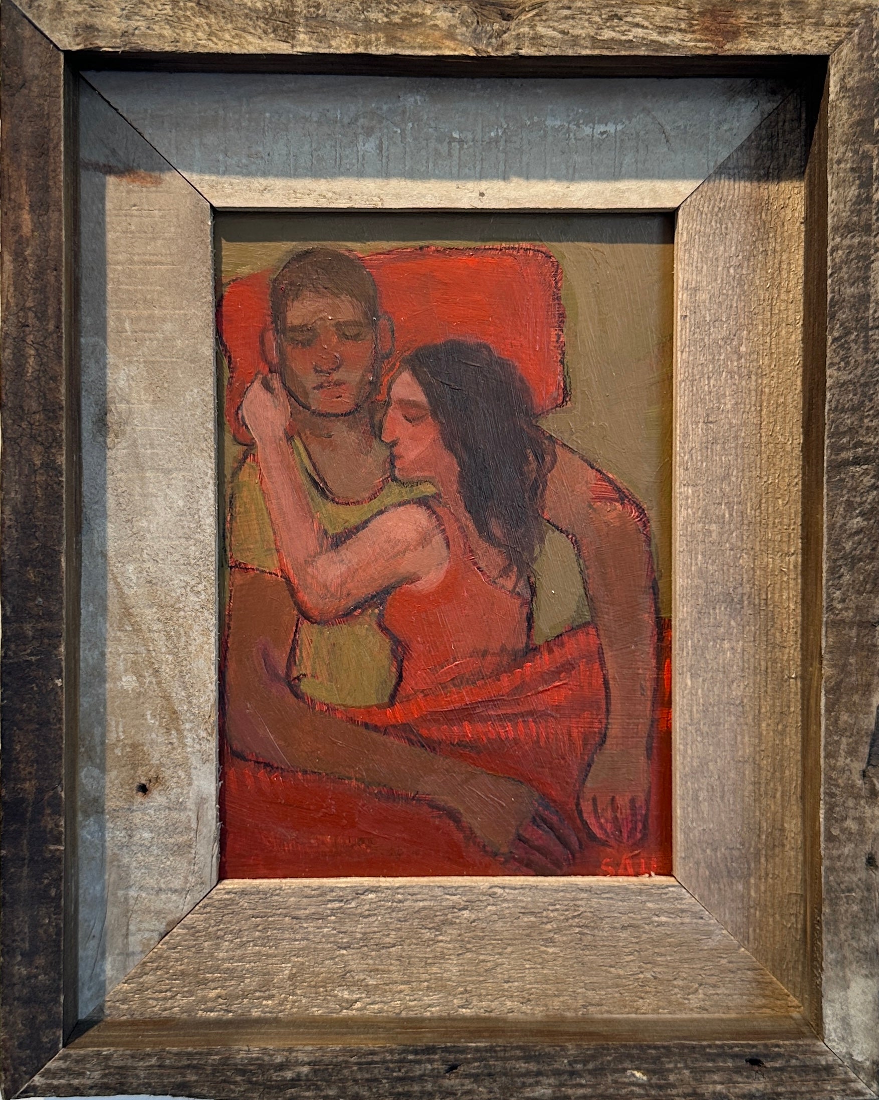 Lovers Sleeping by Sarah Hawkes
