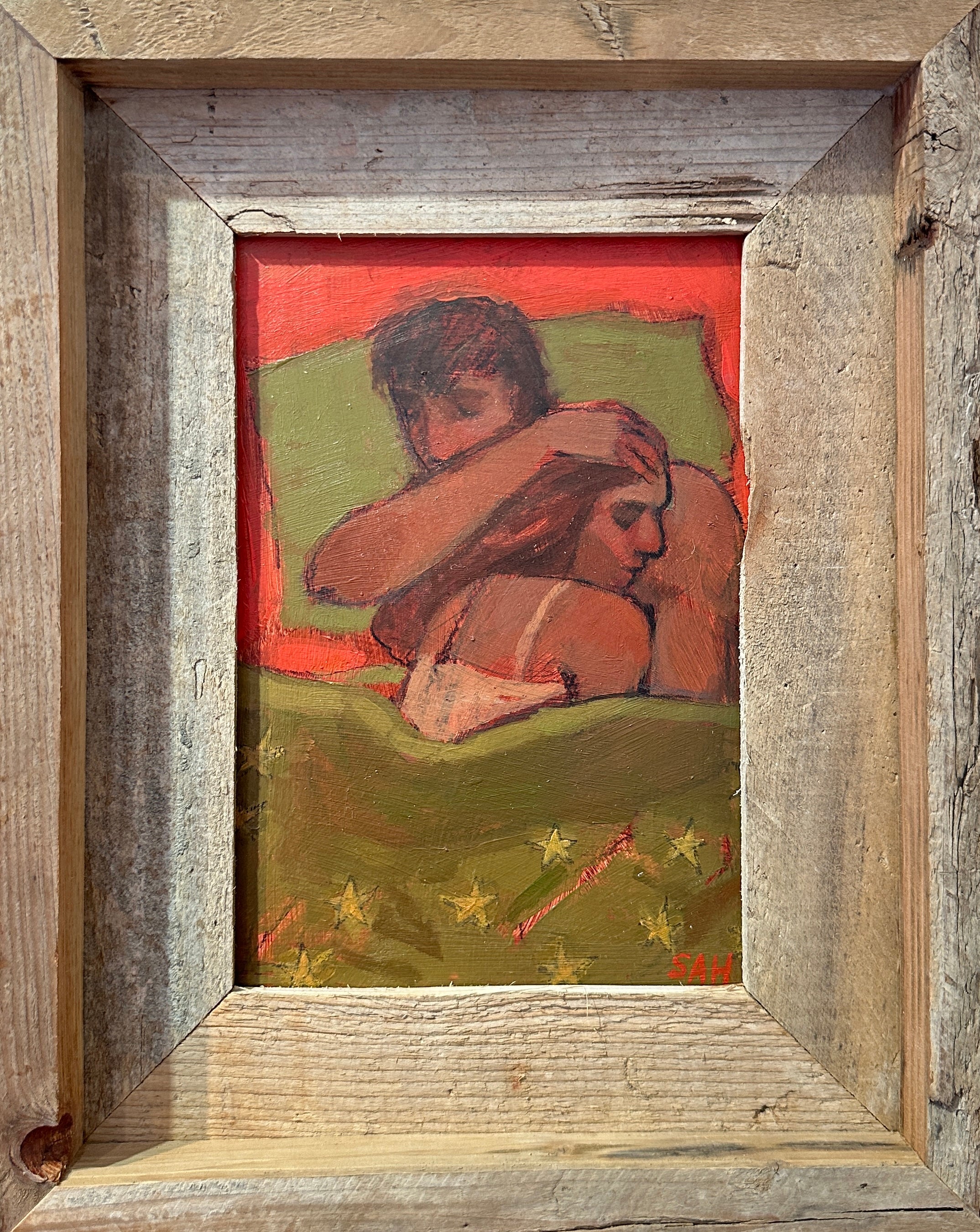 Lovers Sleeping by Sarah Hawkes
