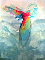 Load image into Gallery viewer, Winged Rainbow Dress
