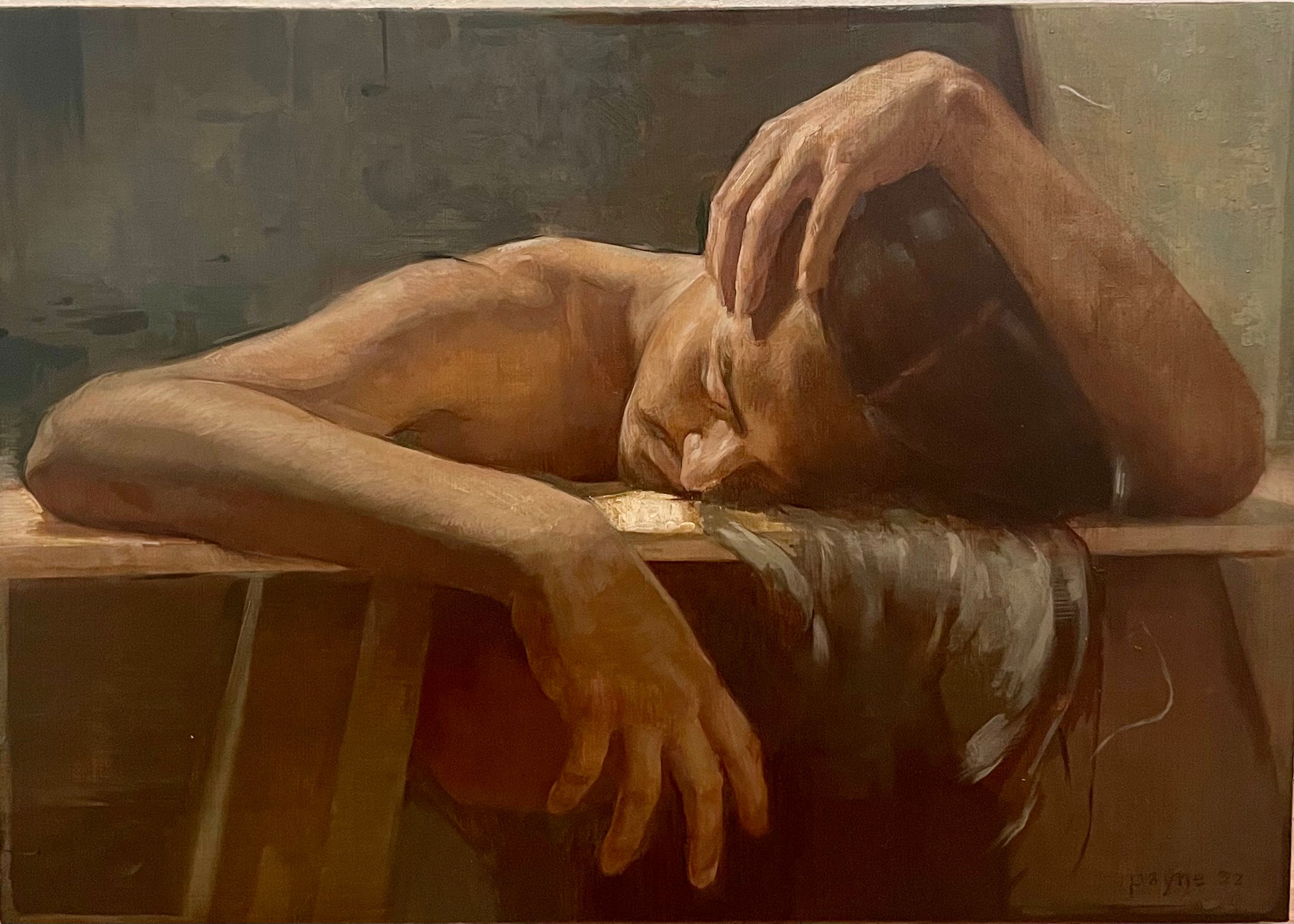 Tired Traveler by Andrew Payne