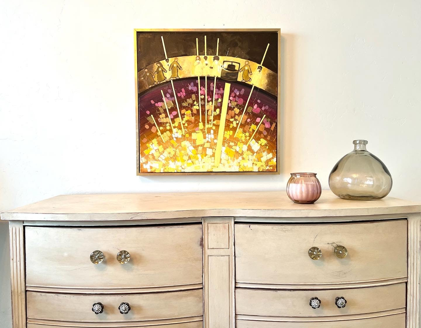 I learned going into the dark well of the heart, the world is already filled with light by Whitney Ostebo