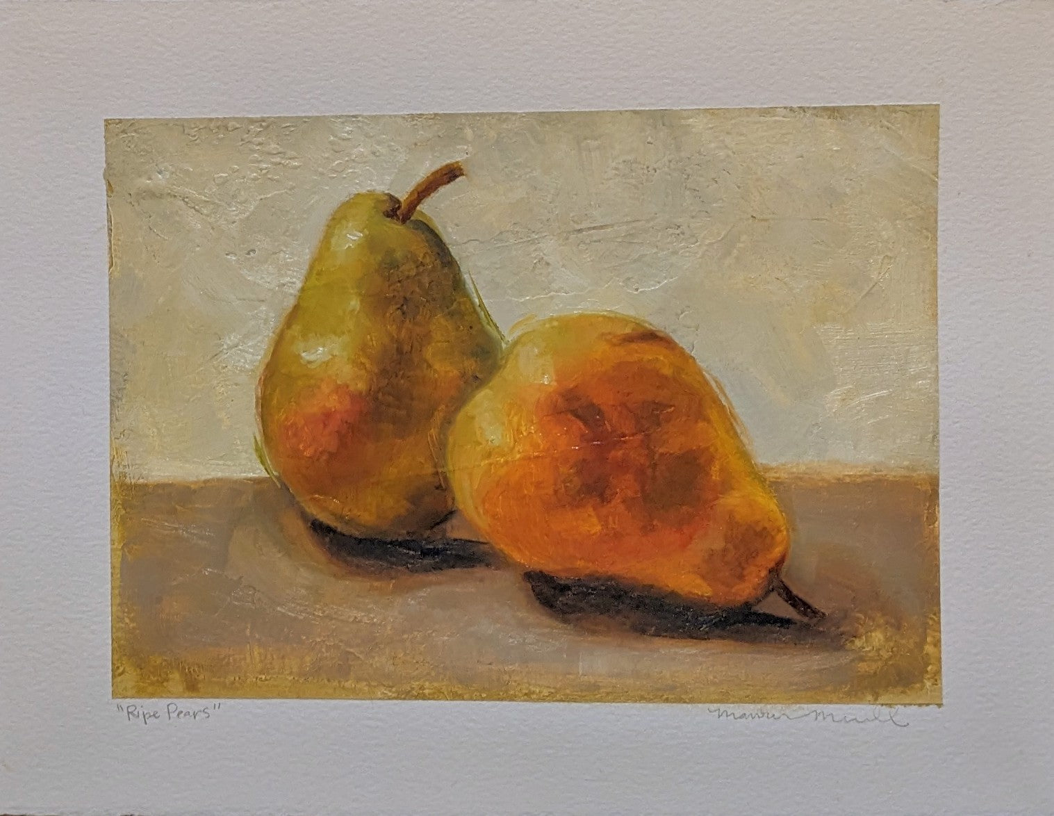 Ripe Pears by Maureen Merrell