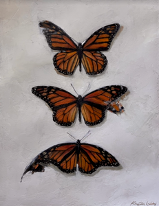 Three Monarchs by Kristin Gibby