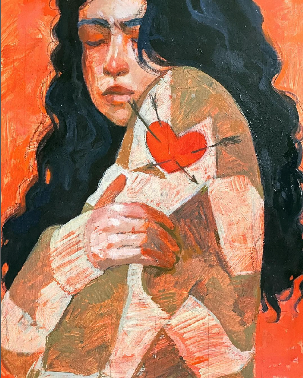 Heart on Her Sleeve by Sarah Hawkes