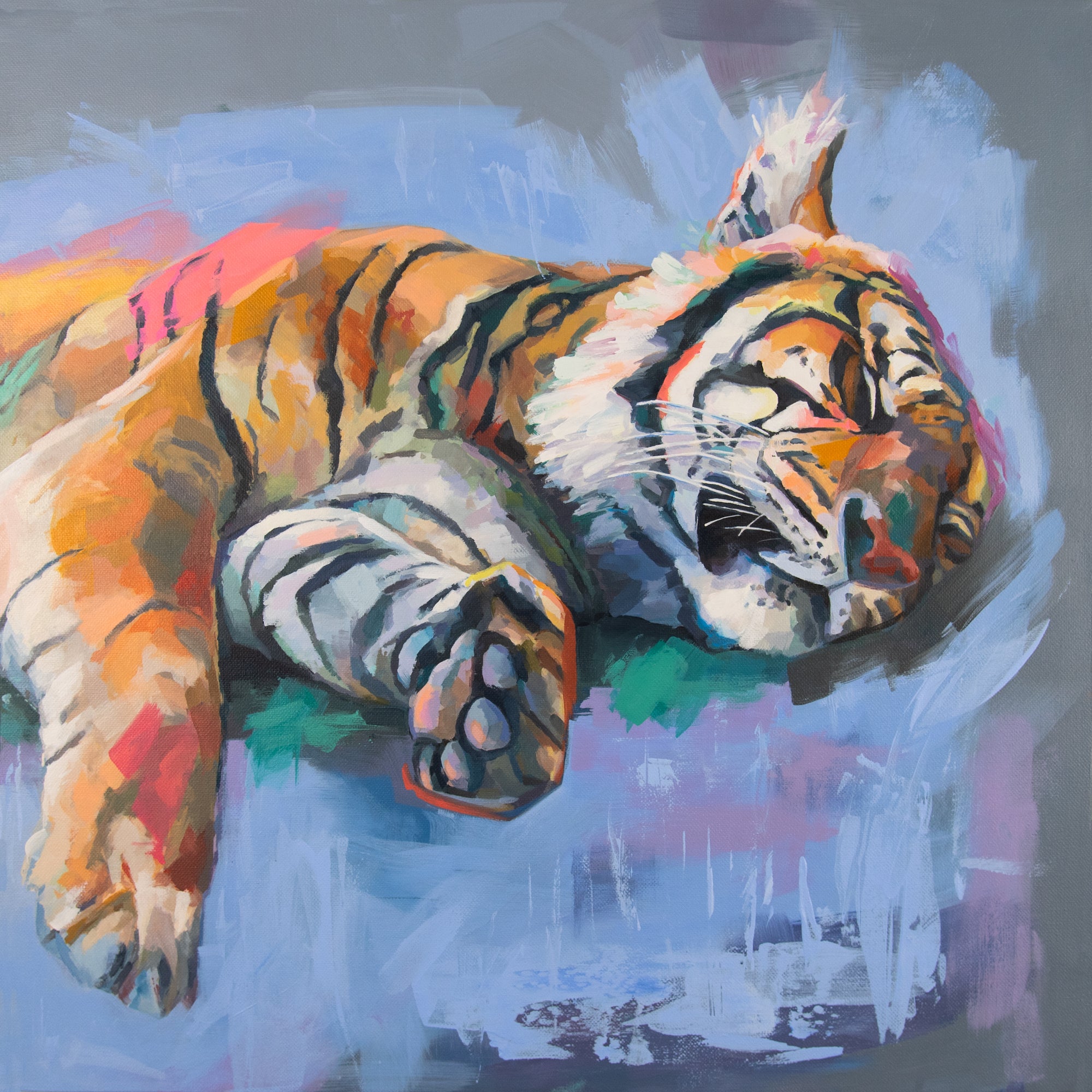 Tiger Nap by Kristen Preble