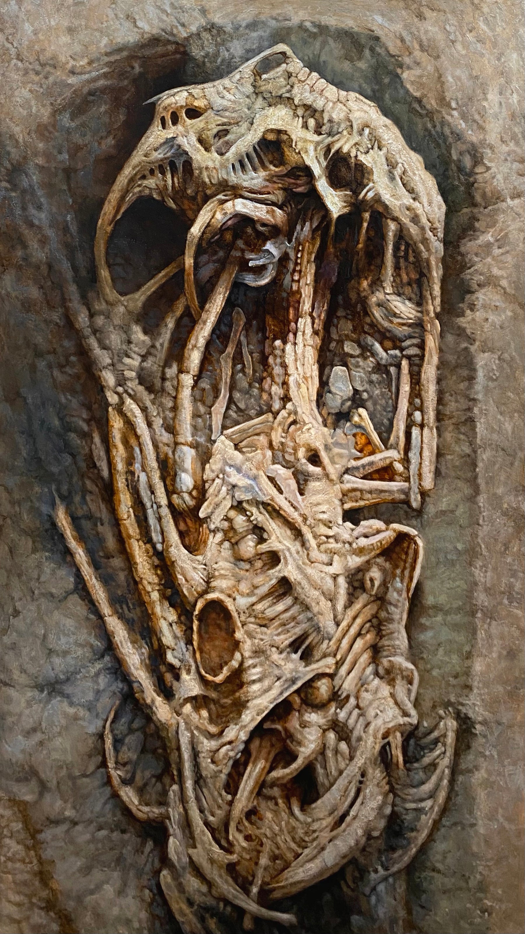 Specimen 55.6, Eckurweltin (Mag’s Lost Erratic) by Tyler Vance