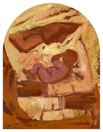 Load image into Gallery viewer, Mother and Child in Gold by J. Kirk Richards
