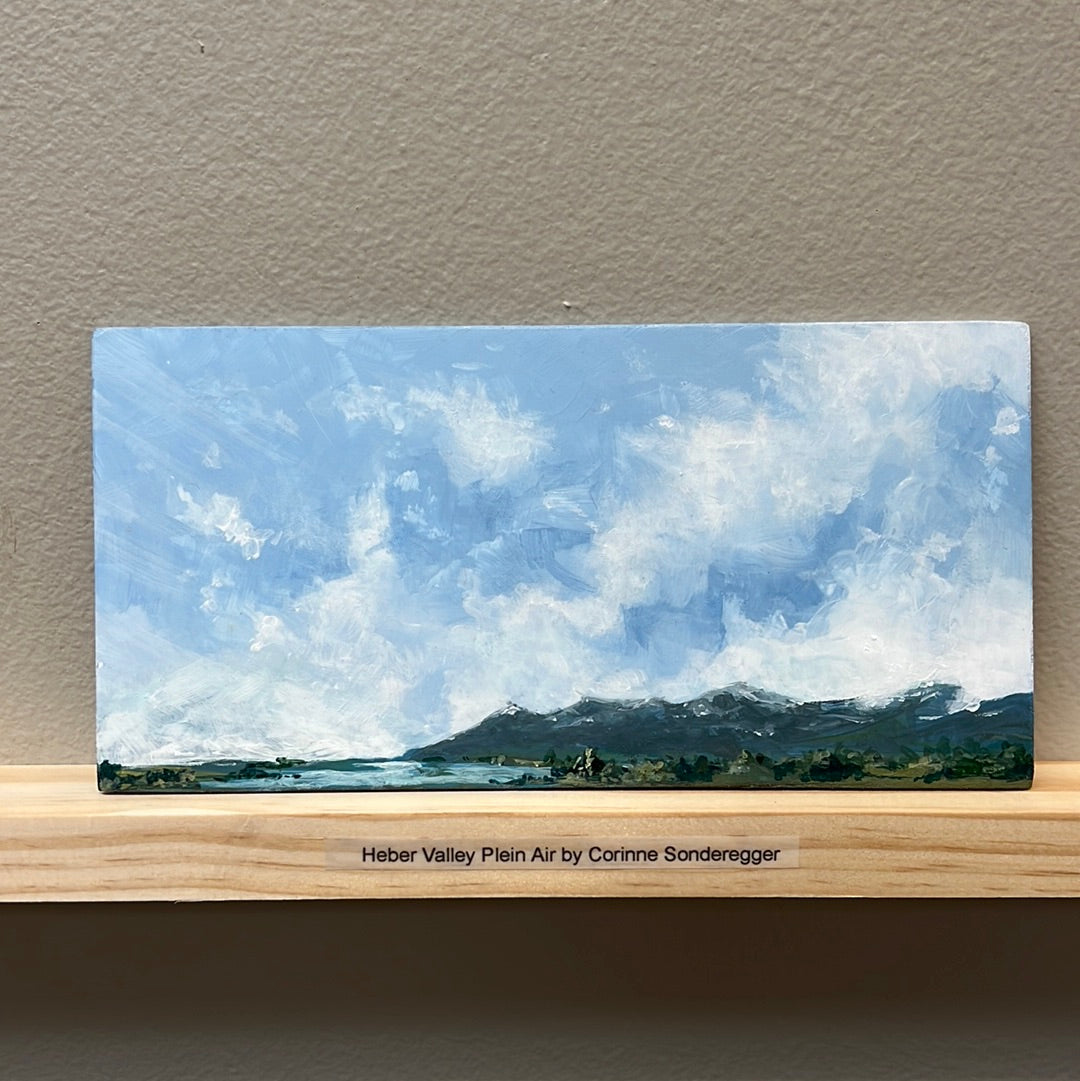 Heber Valley Plein Air by Corinne Sonderegger