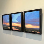 Load image into Gallery viewer, Fading Sky Tryptic  by Colter May
