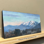 Load image into Gallery viewer, Timpanogos with Peach Light by McKenzie S. Paxton
