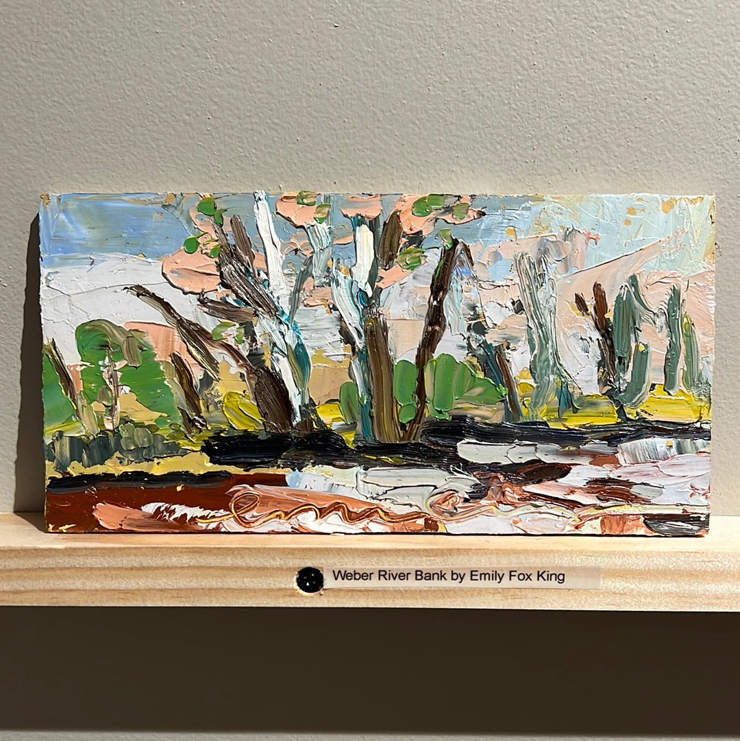 Weber River Bank by Emily Fox King