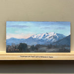 Load image into Gallery viewer, Timpanogos with Peach Light by McKenzie S. Paxton
