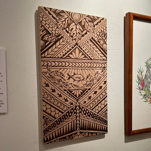 Ulu and Ulua Woodburning by Siwa Allred