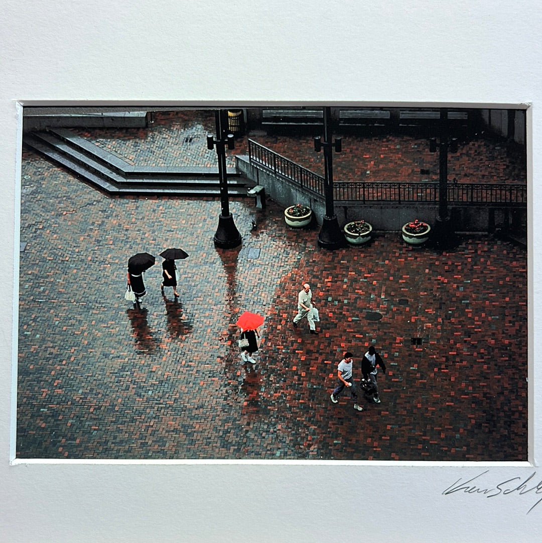 Red Umbrella, Cleveland by Kevin Schley