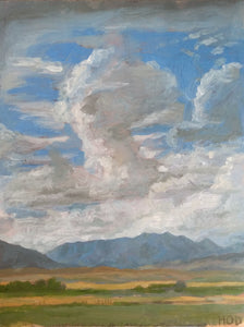 Nebo Below Clouds by Henry DeGroff